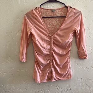 Guess bracelet sleeved blouse, size XS